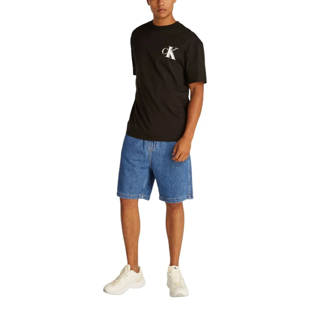 Calvin Klein Jeans Relaxed Denim Bermuda Shorts for Men Summer Comfort