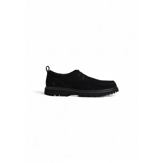 Calvin Klein Jeans Suede Lace-Up Shoes for Men Contemporary Comfort