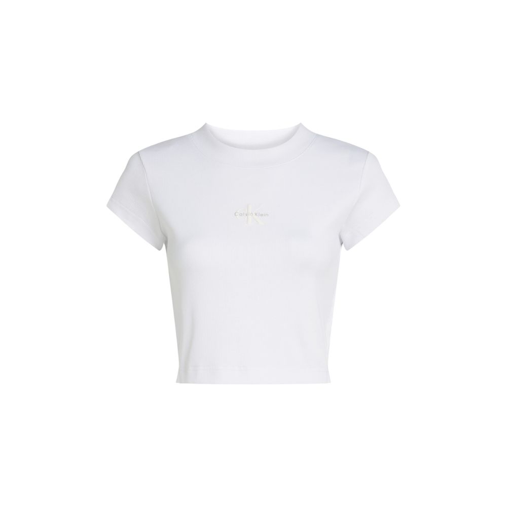 Calvin Klein Jeans - White Cotton T-Shirt