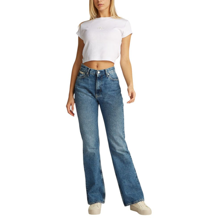 Calvin Klein Jeans - White Cotton T-Shirt