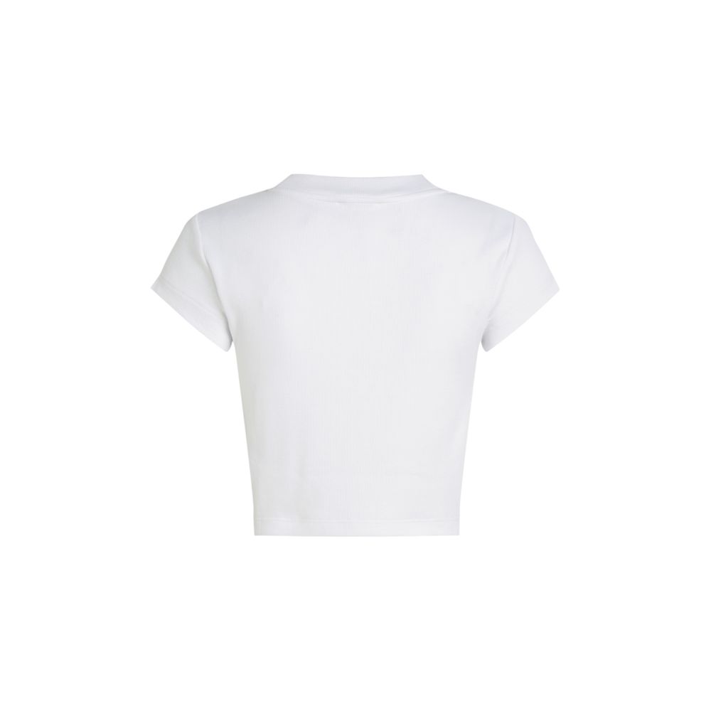 Calvin Klein Jeans - White Cotton T-Shirt