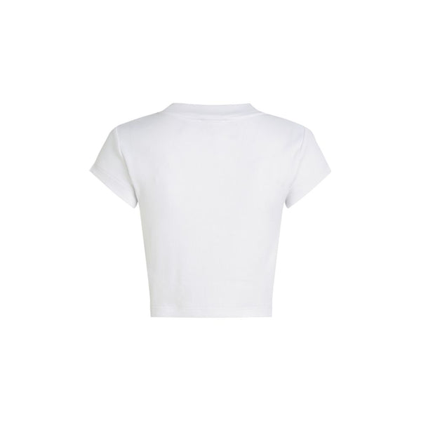 Calvin Klein Jeans - White Cotton T-Shirt