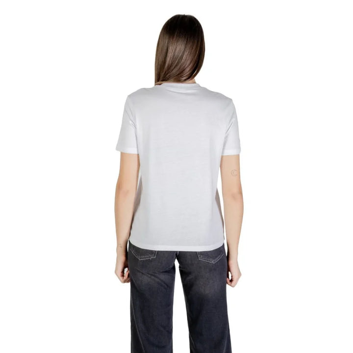 Calvin Klein Jeans White Cotton T-Shirt