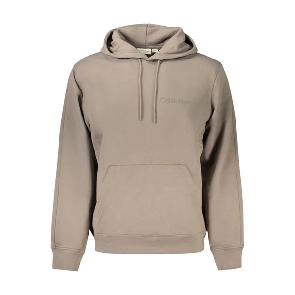 Calvin Klein Marrone Cotton Men’s Hoodie