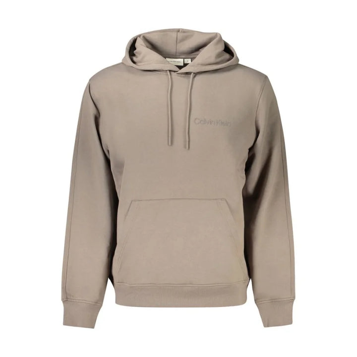 Calvin Klein Marrone Cotton Men’s Hoodie