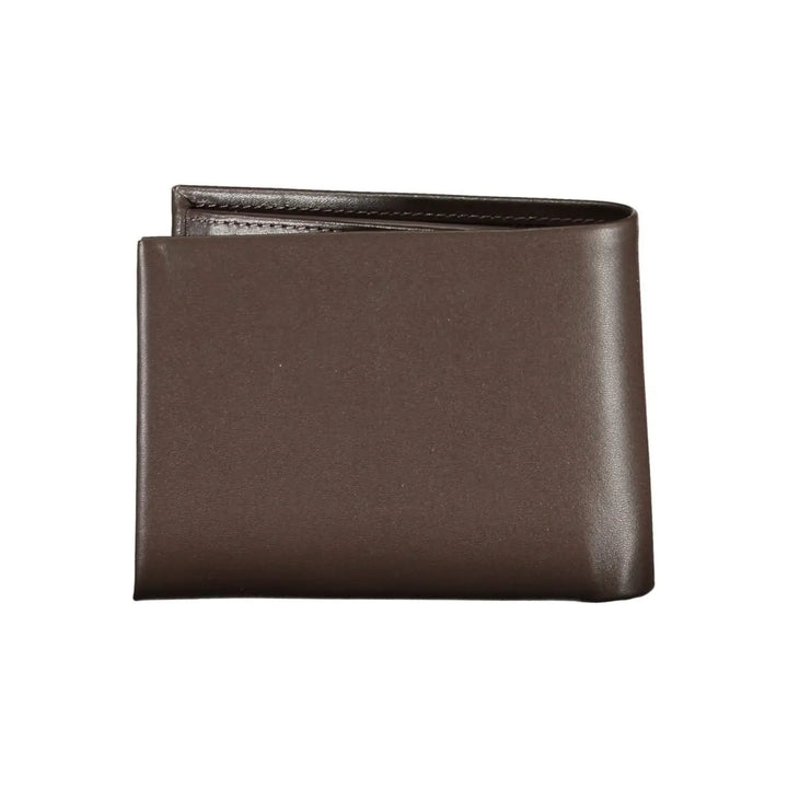 Calvin Klein Marrone Leather Men Wallet