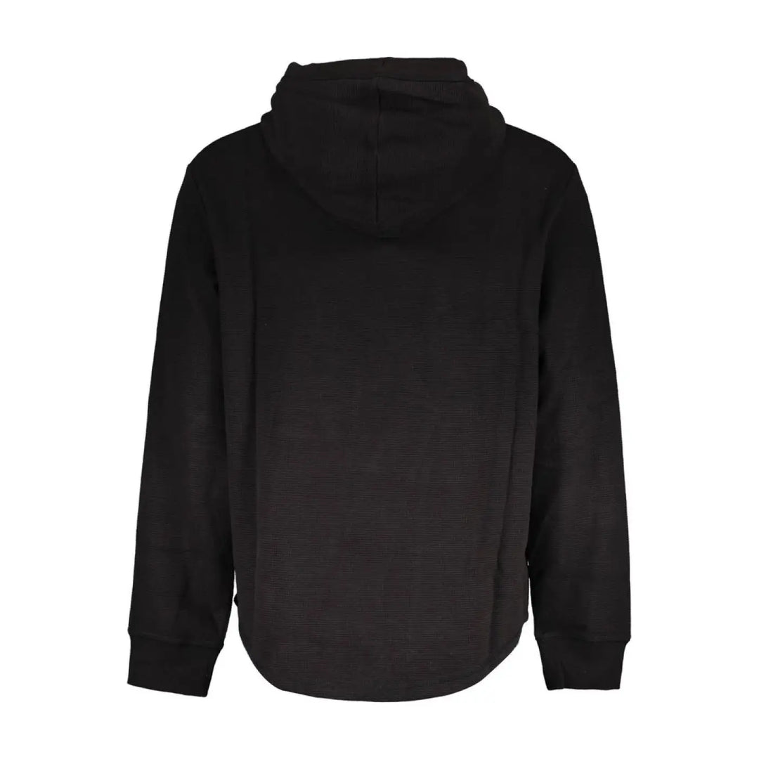 Calvin Klein Nero Cotton Men Sweatshirt