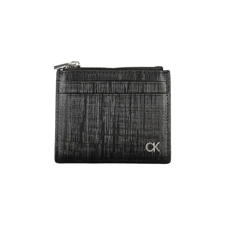 Calvin Klein Nero Leather Men Cardholder