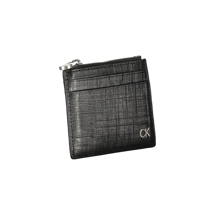 Calvin Klein Nero Leather Men Cardholder