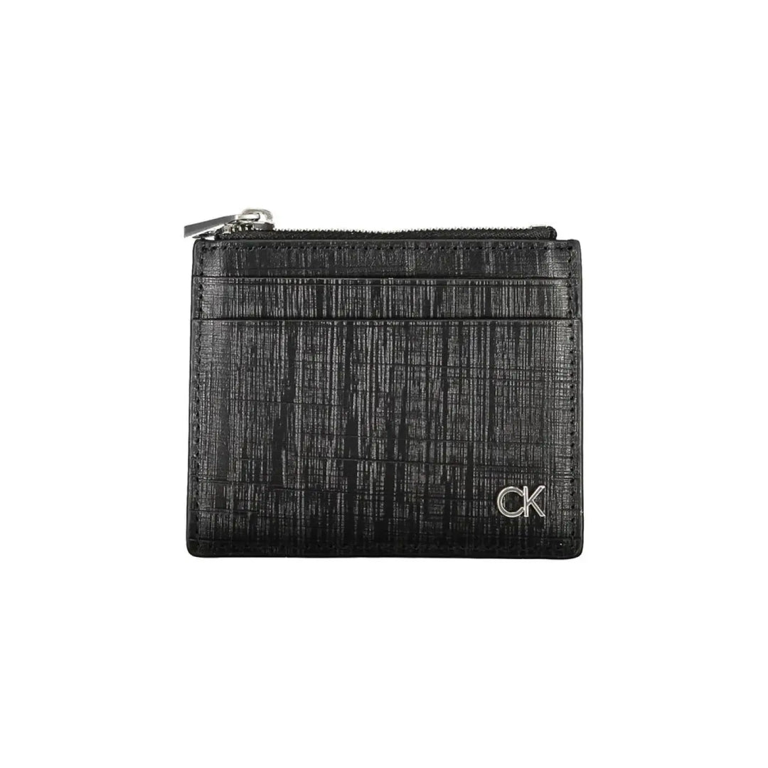 Calvin Klein Nero Leather Men Cardholder