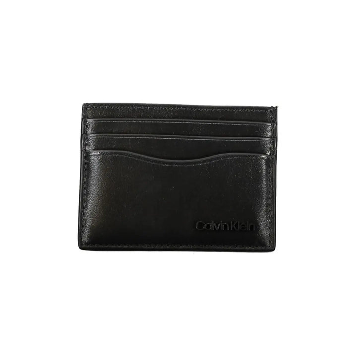 Calvin Klein Nero Leather Men Wallet