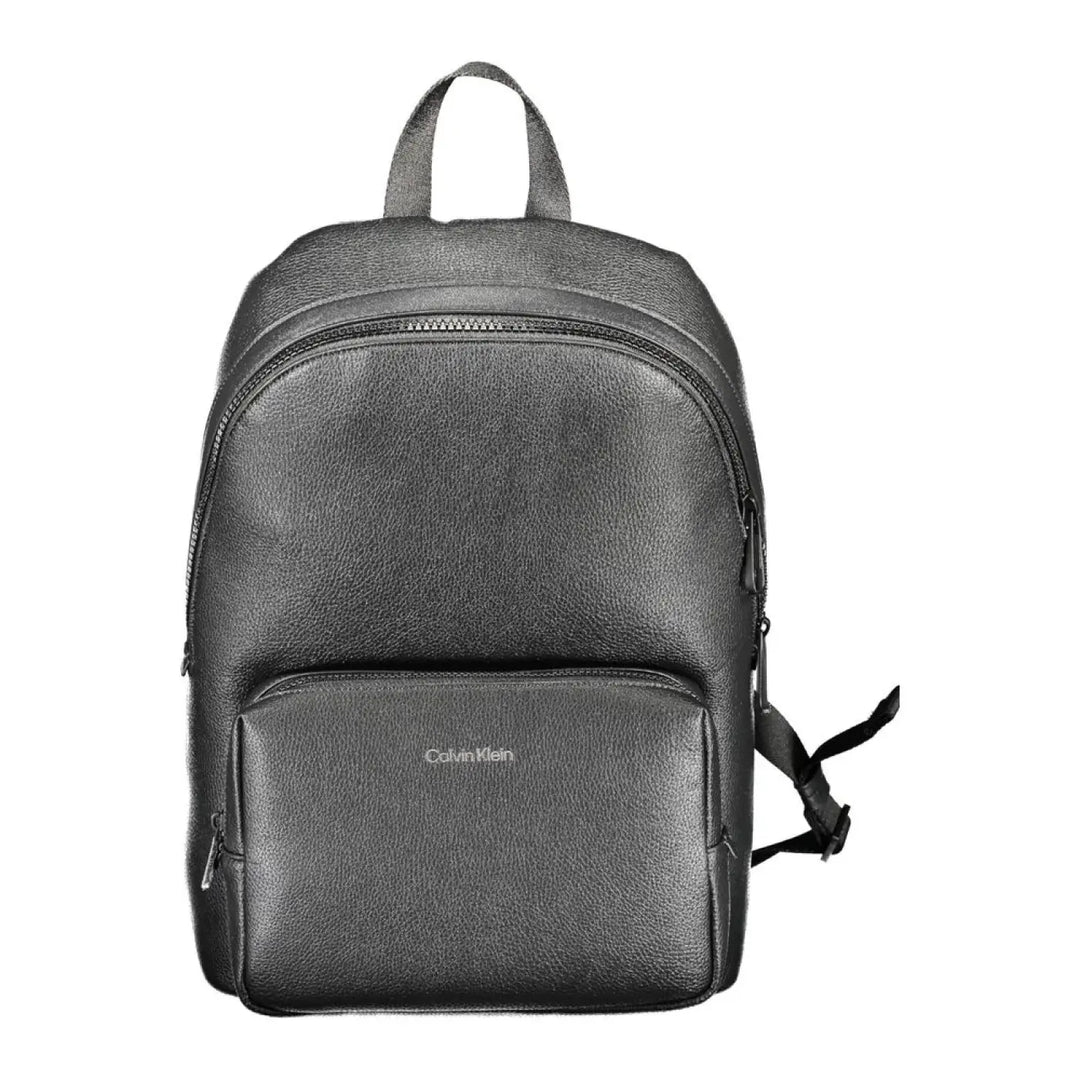 Calvin Klein Nero Poliuretano Men Backpack