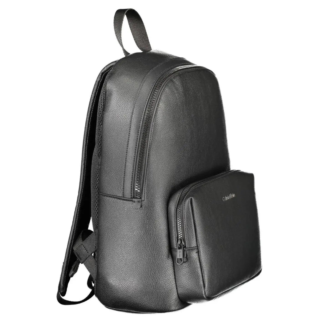 Calvin Klein Nero Poliuretano Men Backpack
