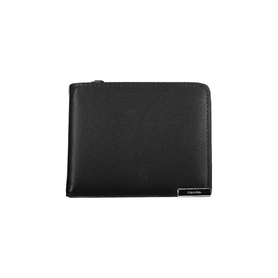 Calvin Klein Nero Poliuretano Men Wallet