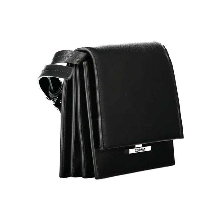 Calvin Klein - Nero Poliuretano Woman Shoulder Bag