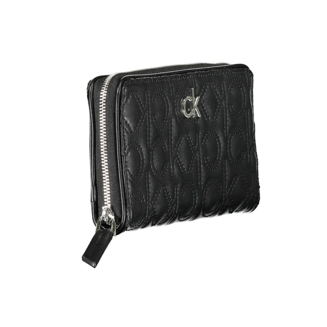 Calvin Klein Nero Poliuretano Women Wallet