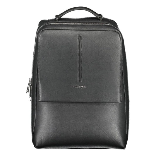 Calvin Klein Nero Polyester Men Backpack