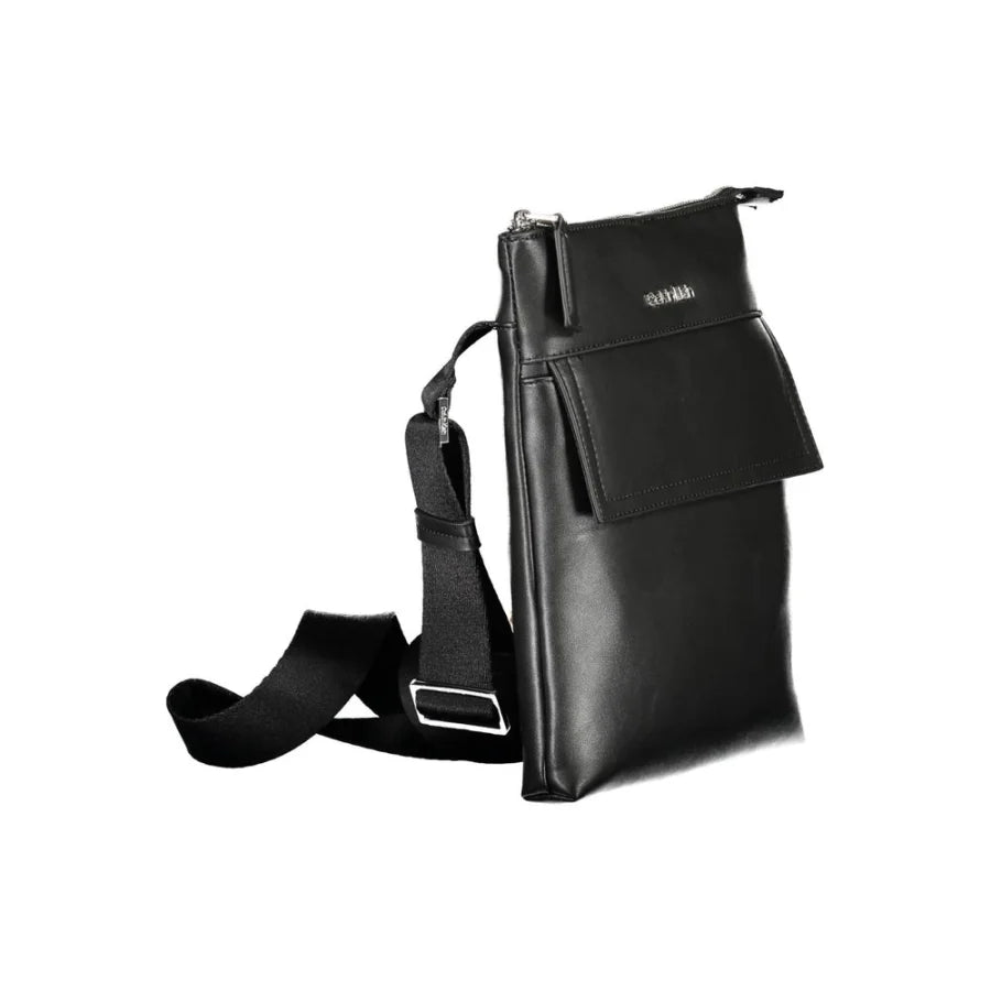 Calvin Klein Nero Polyester Men Shoulder Bag