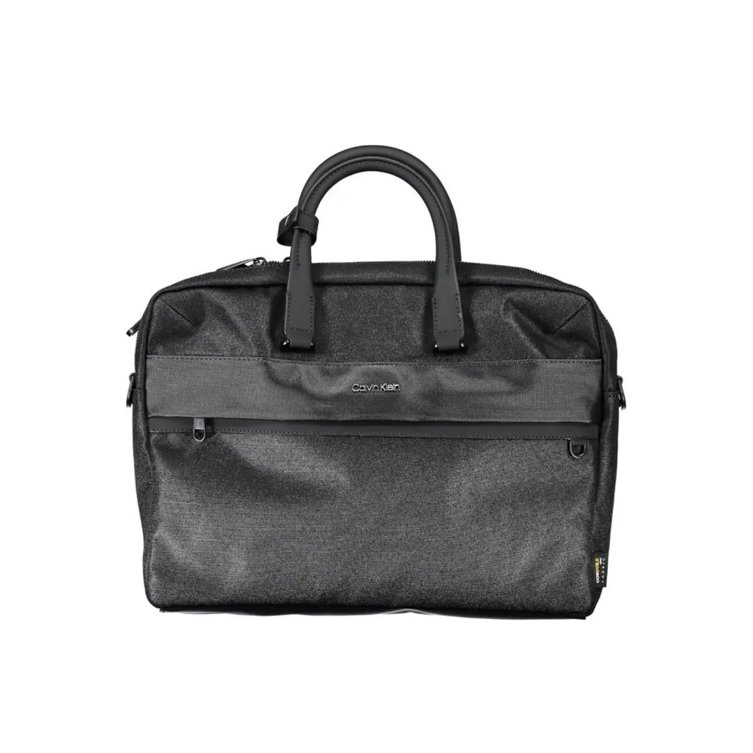 Calvin Klein Nero Polyester Men’s Briefcase