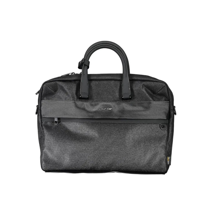 Calvin Klein Nero Polyester Men’s Briefcase