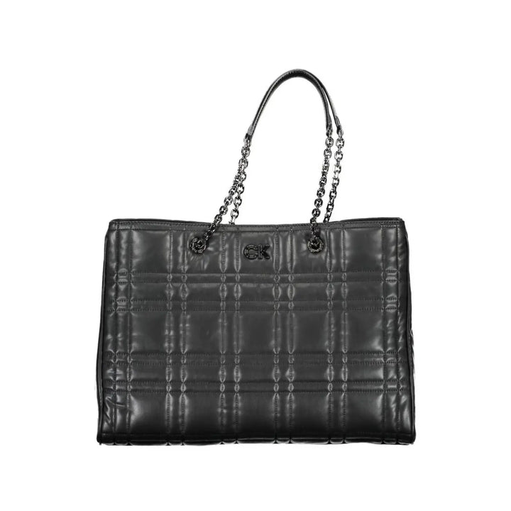 Calvin Klein Nero Polyester Woman Handbag