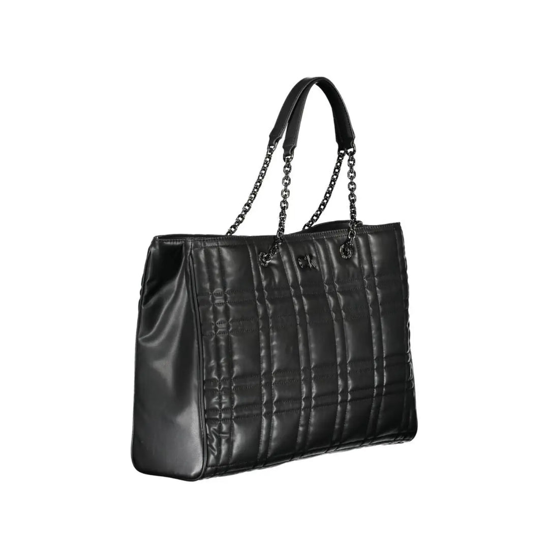 Calvin Klein Nero Polyester Woman Handbag