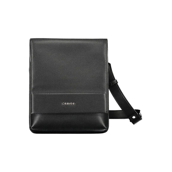 Calvin Klein Nero Polyurethane Men Shoulder Bag
