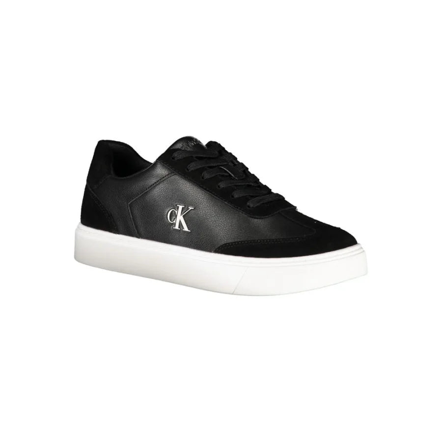 Calvin Klein Nero Polyurethane Men Sneaker