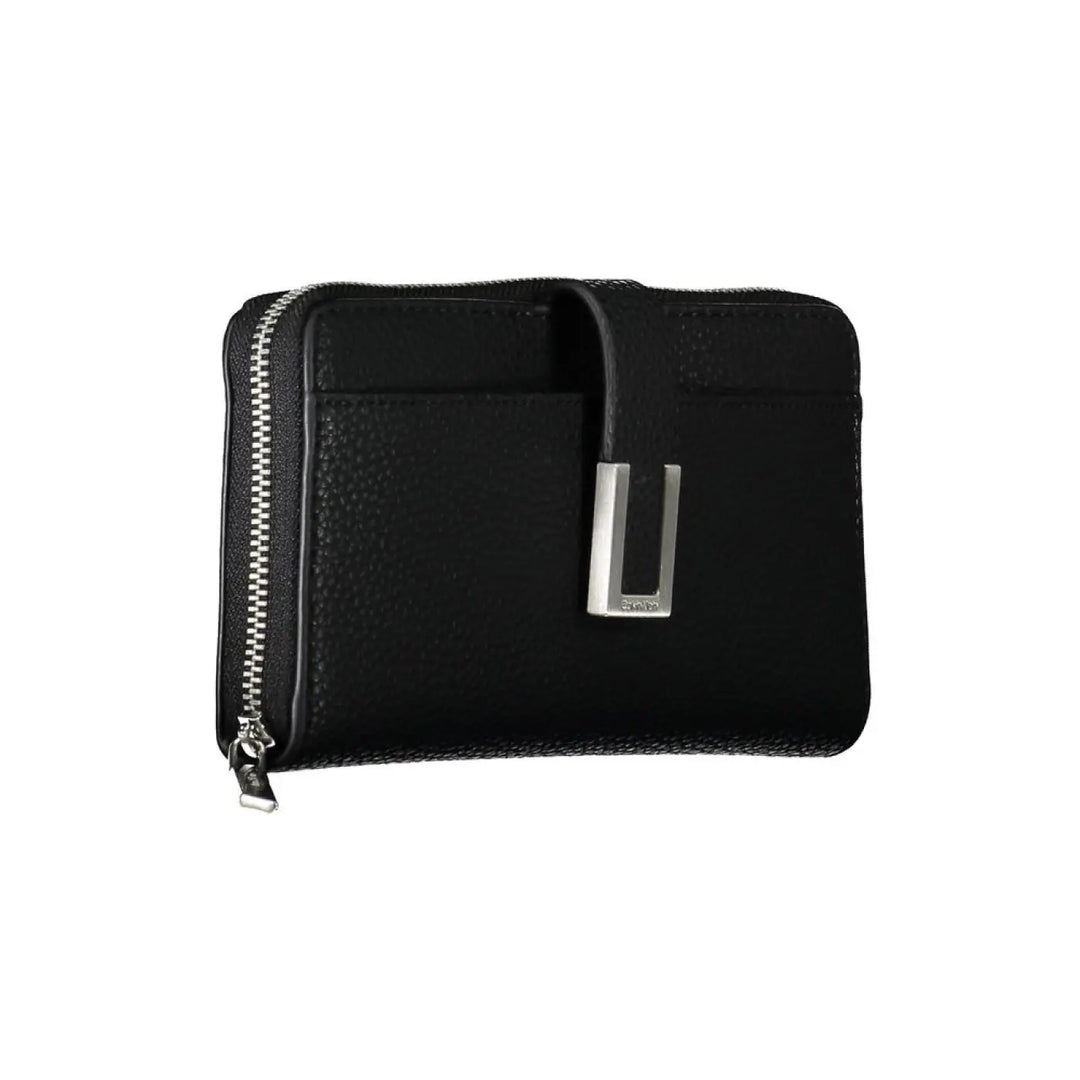 Calvin Klein Nero Polyurethane Women Wallet