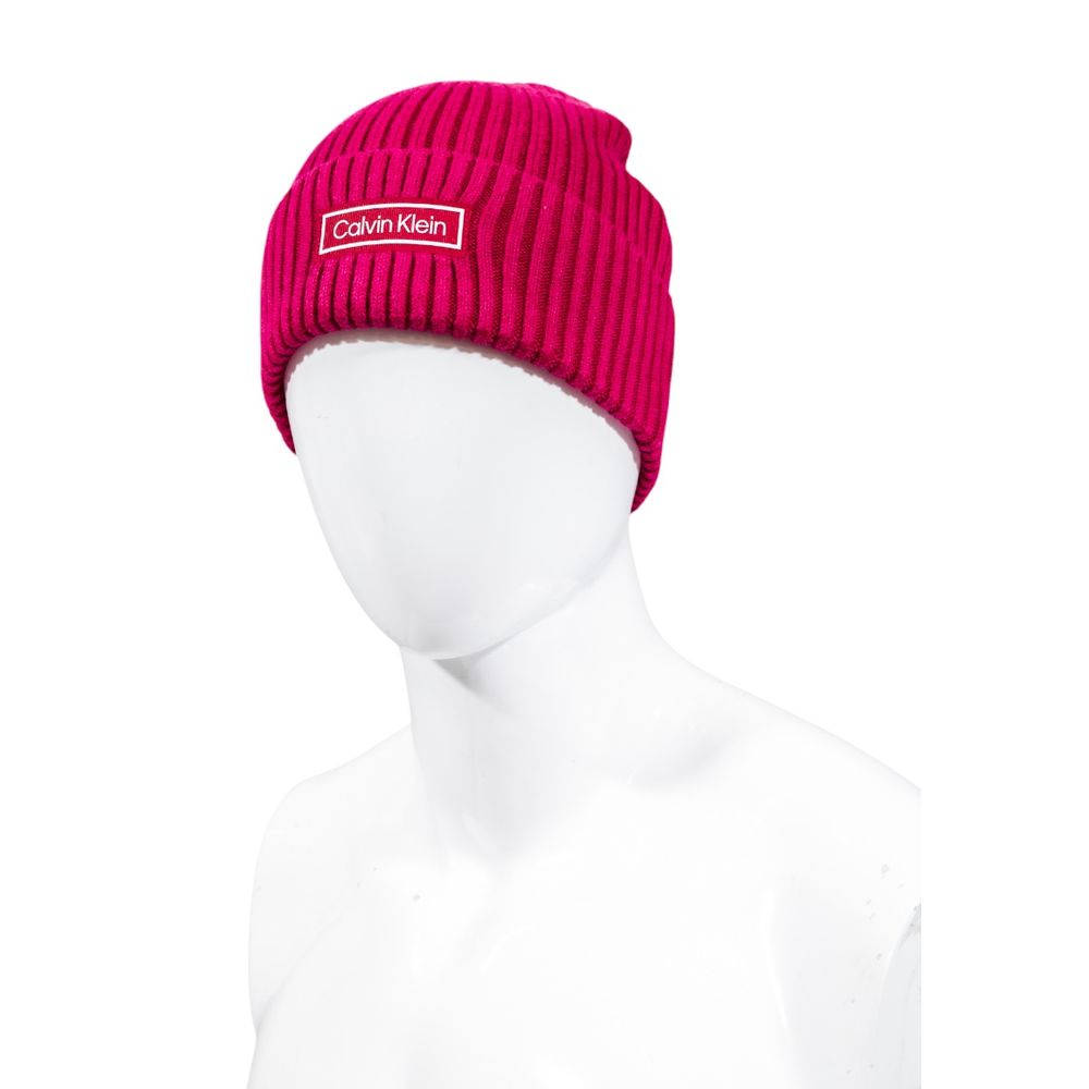 Calvin Klein Pink Cotton Cap (baseball Hat)