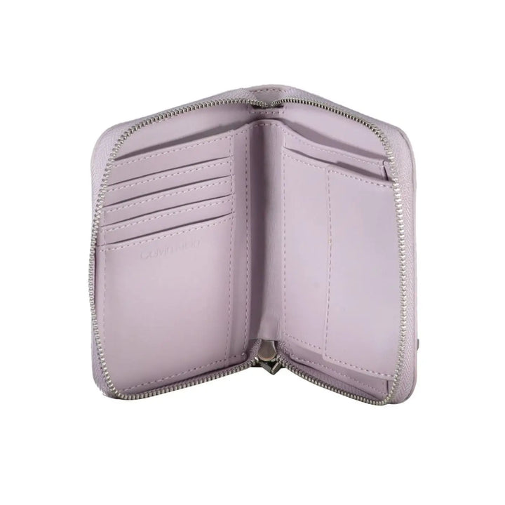 Calvin Klein Purple Polyester Women Wallet
