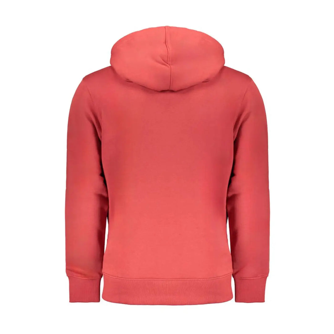 Calvin Klein Red Cotton Men Sweatshirt