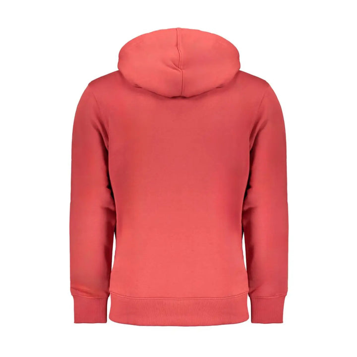 Calvin Klein Red Cotton Men Sweatshirt