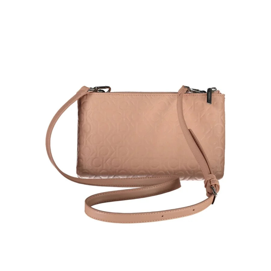 Calvin Klein - Rosa Polyester Women Shoulder Bag