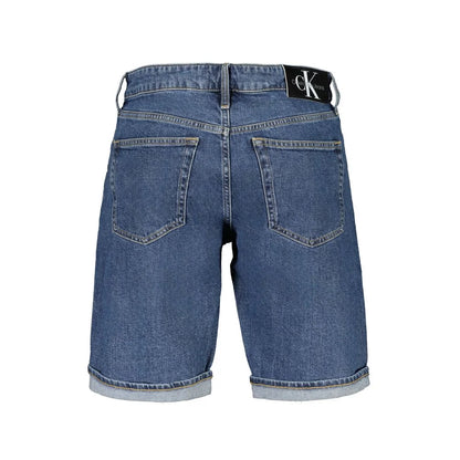Calvin Klein Slim Fit Denim Shorts for Trendy Summer Style