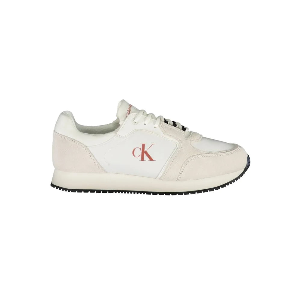 Calvin Klein Sneakers White Urban Style for Modern Streetwear