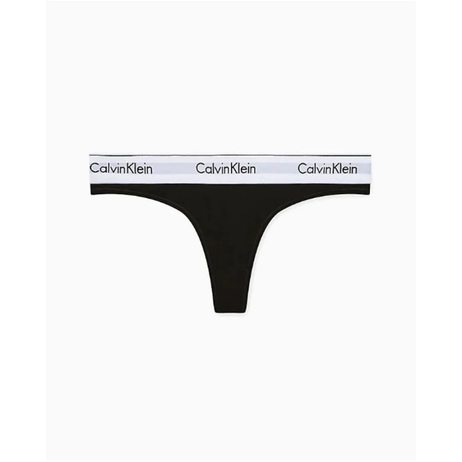 Calvin Klein Underwear Black Cotton Pantie
