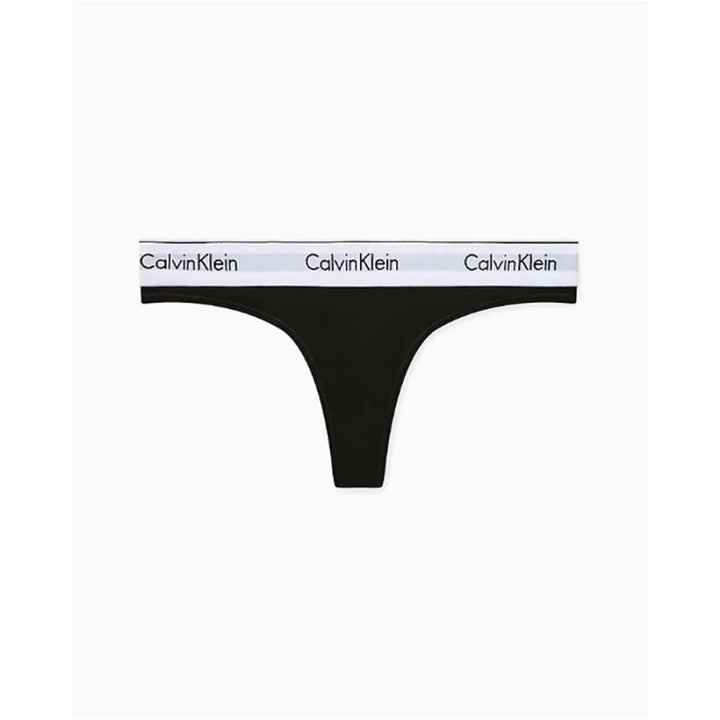 Calvin Klein Underwear Black Cotton Pantie