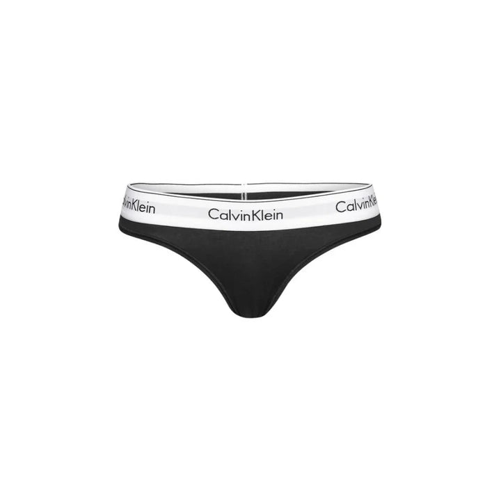 Calvin Klein Underwear Black Cotton Pantie
