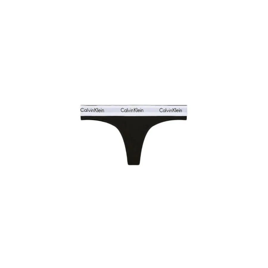 Calvin Klein Underwear Black Cotton Pantie