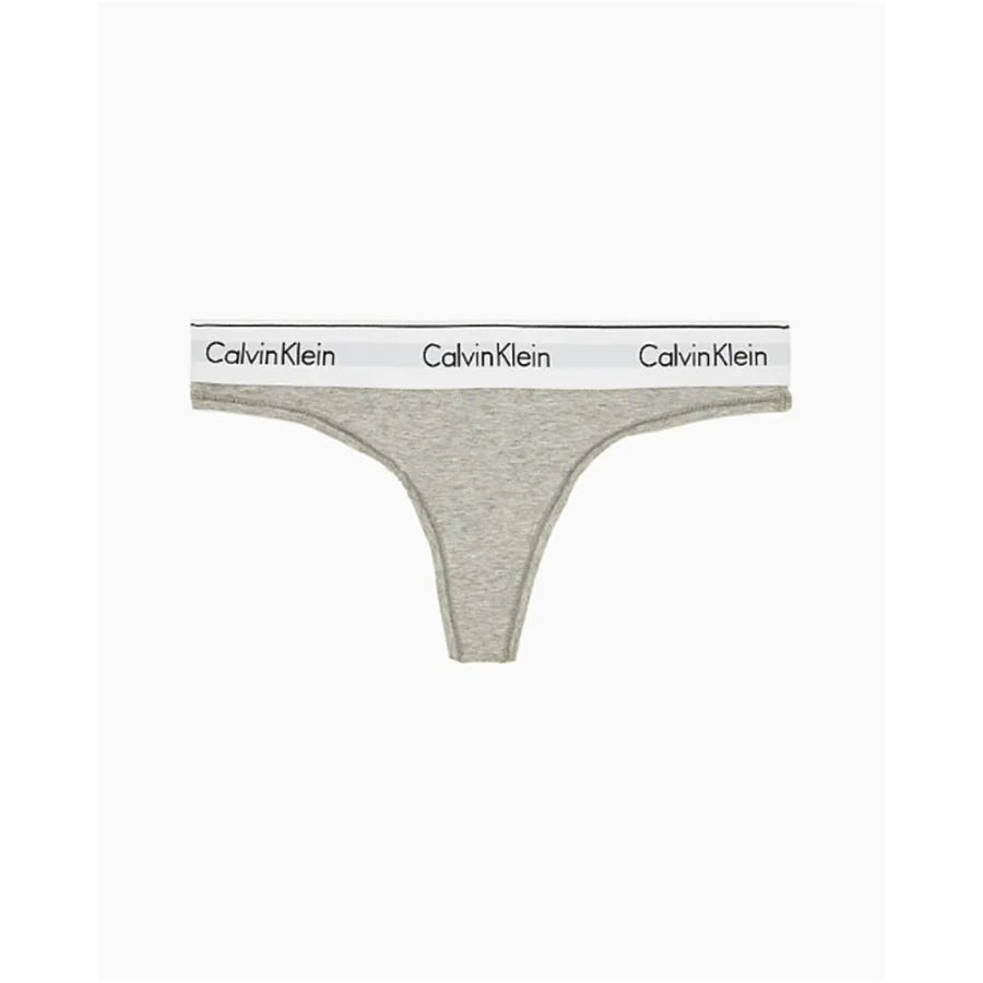 Calvin Klein Underwear Gray Cotton Pantie