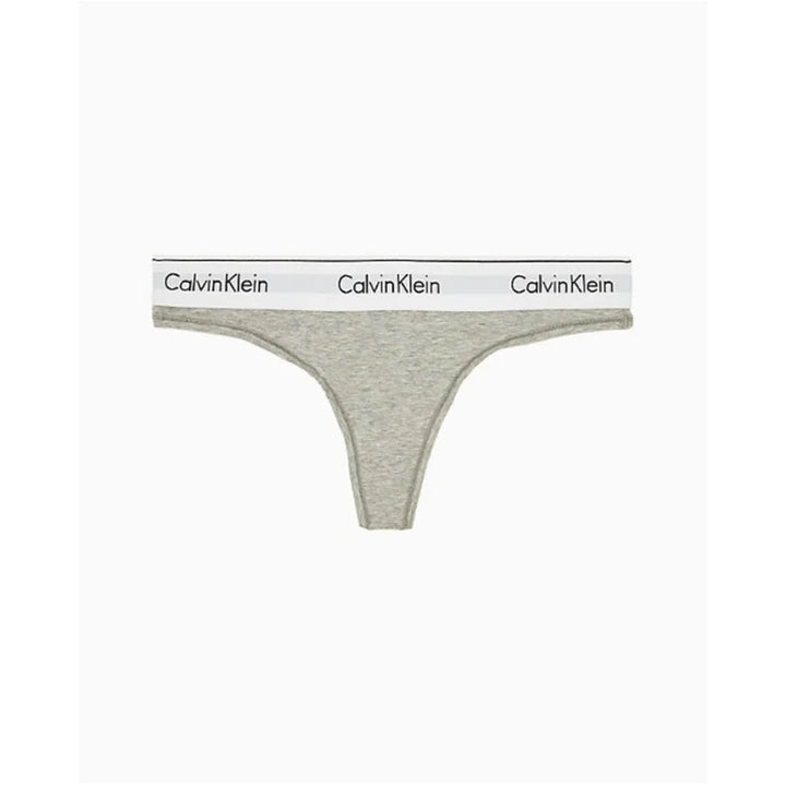 Calvin Klein Underwear Gray Cotton Pantie