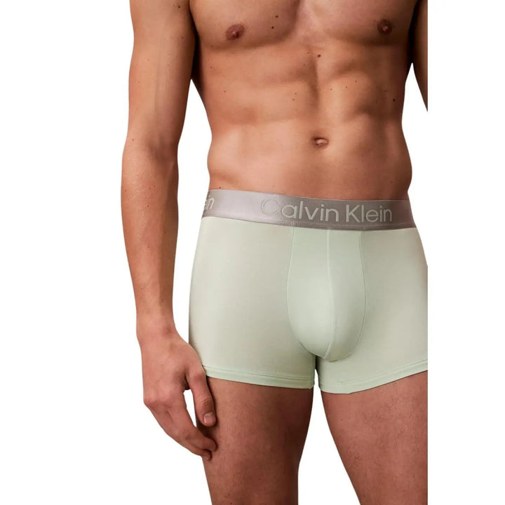 Calvin Klein Underwear Gray Recycled Polyester Boxers