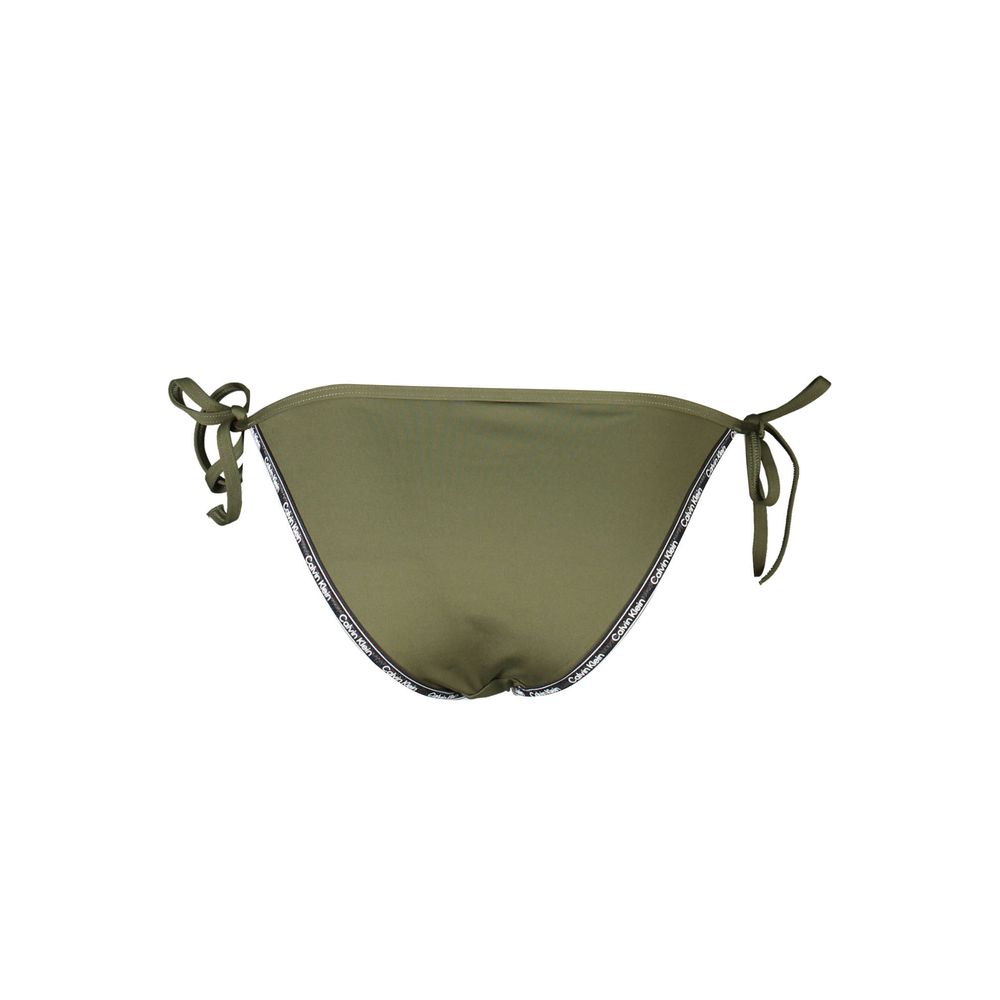 Calvin Klein Verde Polyester Woman Swim Brief - Women’s Briefs
