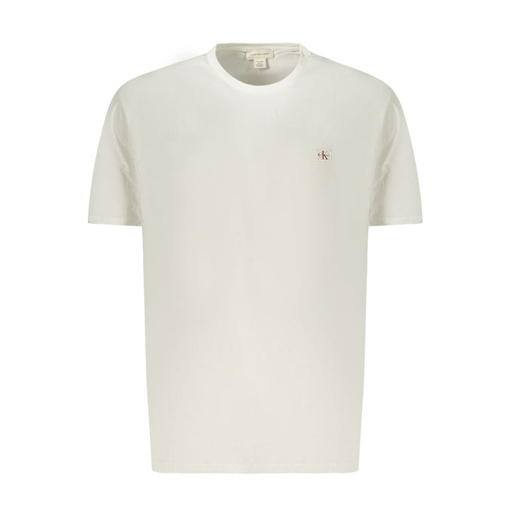 Calvin Klein White Cotton Men T-shirt