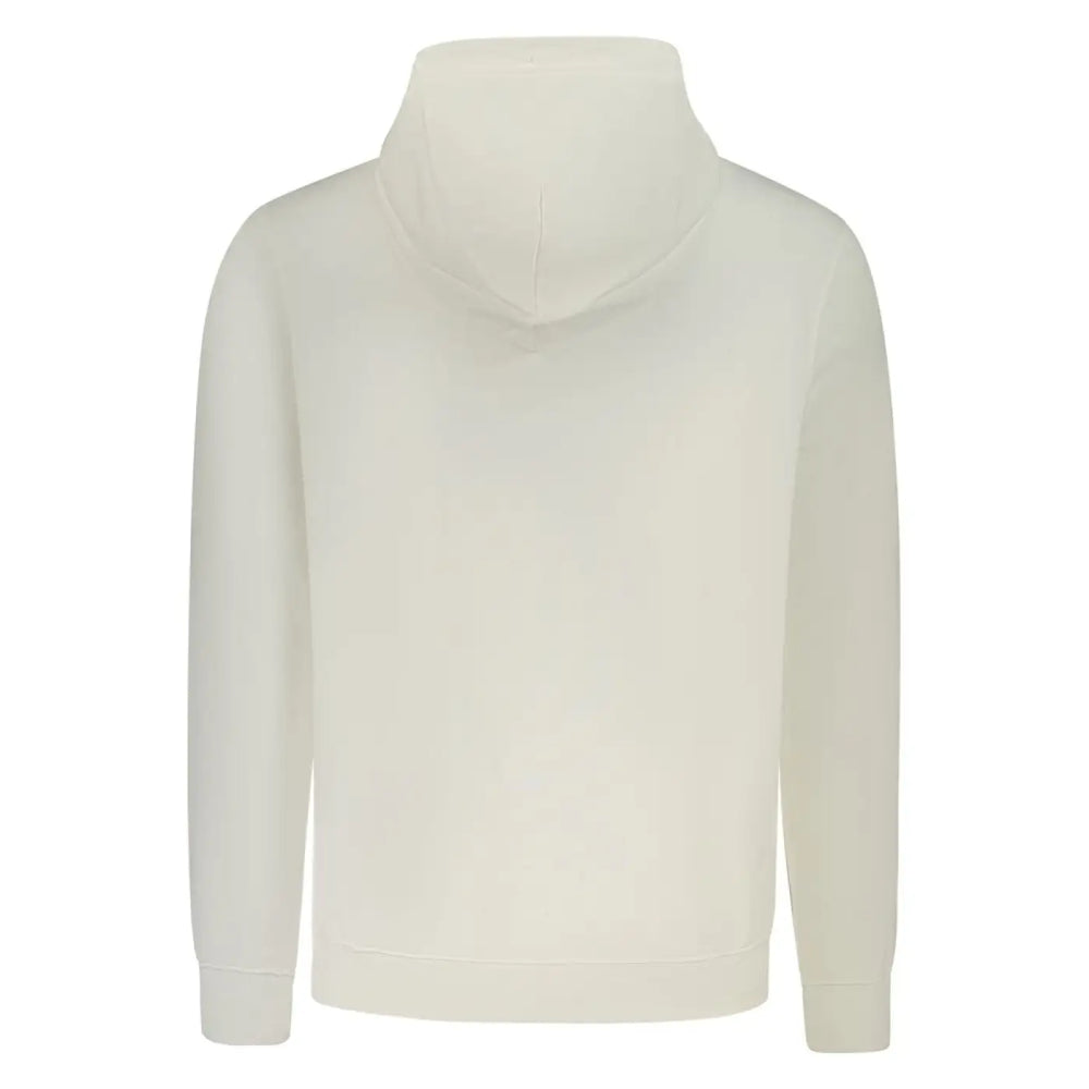 Calvin Klein White Cotton Men’s Hoodie