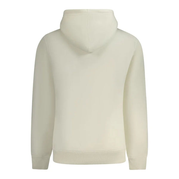 Calvin Klein White Cotton Men’s Hoodie