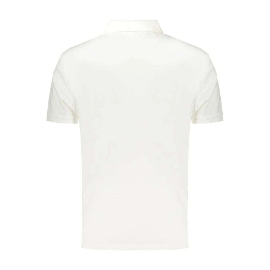 Calvin Klein White Cotton Men’s Polo Shirt