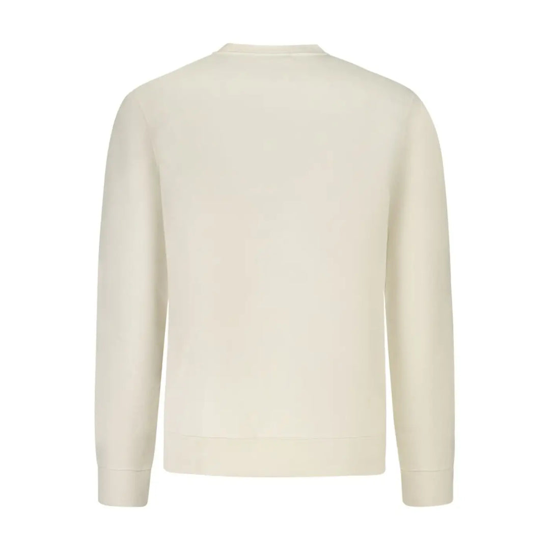Calvin Klein White Cotton Men’s Sweatshirt