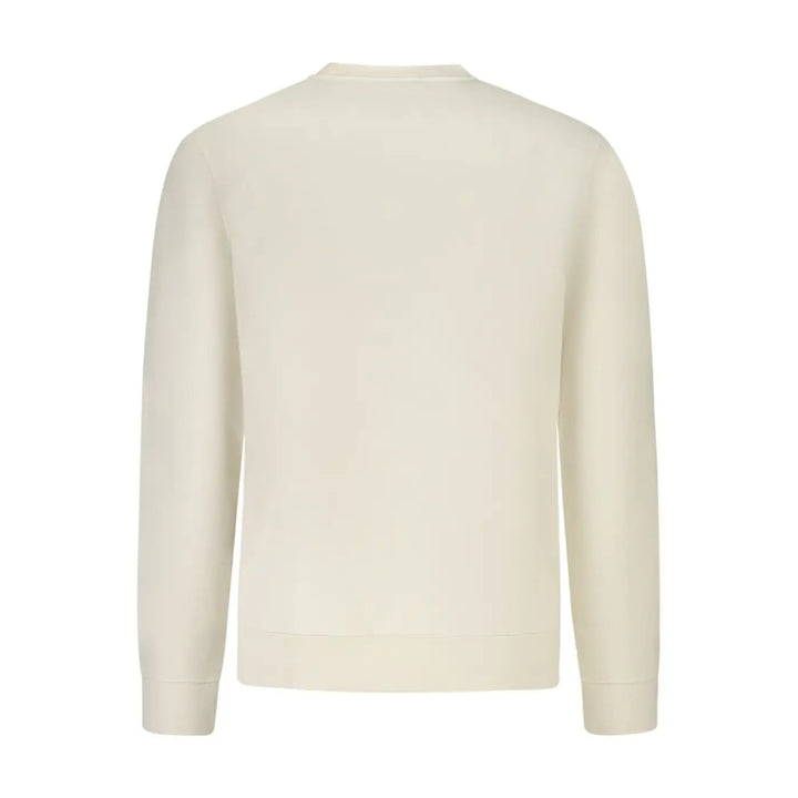 Calvin Klein White Cotton Men’s Sweatshirt